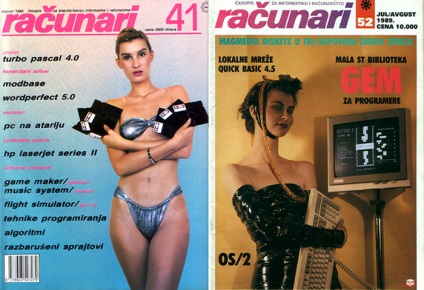Femeile sexuale au instilat dragoste pentru computerele din Iugoslavia