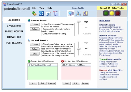 Descărcați privatefirewall