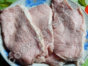 Carne de porc la miez - rețetă pas cu pas cu fotografie