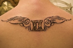 Tatuaj pentru semnul gemeni
