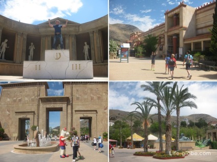 Terra mite (terra mitica) din Benidorm - parc de distracții și atracții