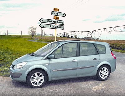 Unitate de test renault grand scenic scenic - cu prefixul - grand