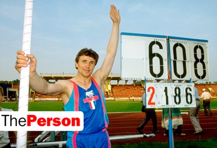 Thepeson Sergey Bubka, életrajz, életrajz, hírnevek