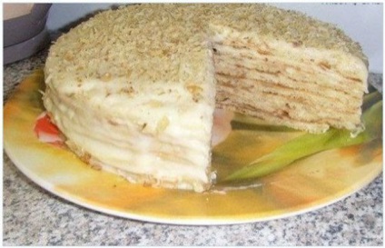 Cake Napoleon cu smântână - nou gust