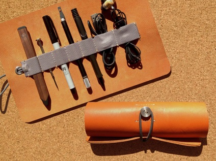 Cutie creion universală pentru obiecte mici, realizată pe principiul unui set de unelte