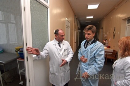 A kórházban, a víz munkások nyitott égési osztály (fotó), News Odessa
