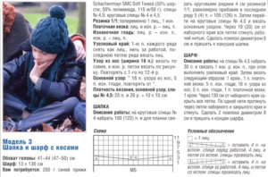 Am tricotat pălăria bărbatului cu ace de tricotat pentru toate anotimpurile, în conformitate cu fotografia lui μ (schema)