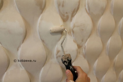 Etanșarea îmbinărilor pe panouri de ghips, studioul de artă natalya kobzeva