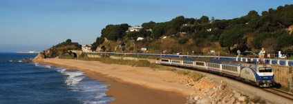 A Costa del Maresme tengerpartja (costa maresme)