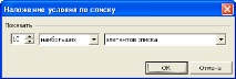 интуит падащия списък