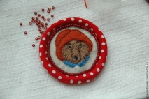 бродирана рамка