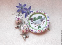 бродирана рамка