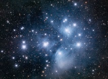 големи синкаво-бели звезди