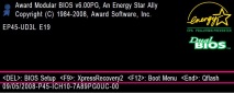 инсталиране BIOS Setup