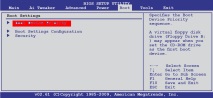windows настройка BIOS