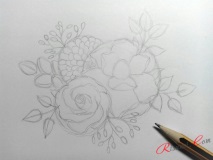 Как да нарисувате цветя ✏ Рисунки с молив на етапи