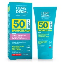 Слънцезащитен крем Librederm Bronzeada SPF 50 за лице и тяло срещу ...