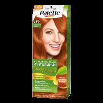 Боя за коса Palette Fitolinia Защита и хранене - „Оцветяване в светлокафяво  върху ярко жълта коса