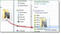 създадете dropbox