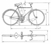 Размери на възрастен велосипед Размери на опаковъчна кутия и рамка
