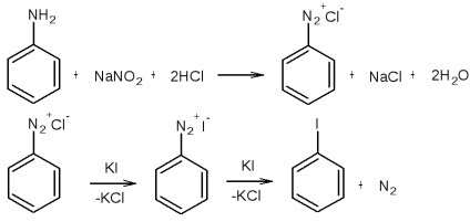 2, 4, 6-Tribromanilin 1 (acid nitros demonstrează) 2, 4, 6-1 Tribromanilin