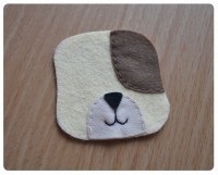 4 Fedora animal din același model (model) 4 fiara Fedora pe același tipar
