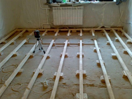 Subfloor (degroșare) podea oarbă