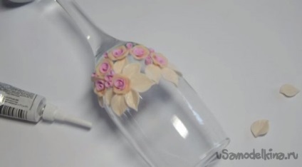 Decoreaza pahare argilă polimerică (argilă) Decoreaza ochelari lut polimer
