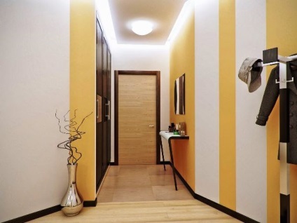 Proiectare combinat pentru tapet fotografie coridor, caracteristici și modalități de combinare (tapet combinate în hol) Proiectare combinat pentru tapet fotografie coridor, caracteristici și modalități de combinare