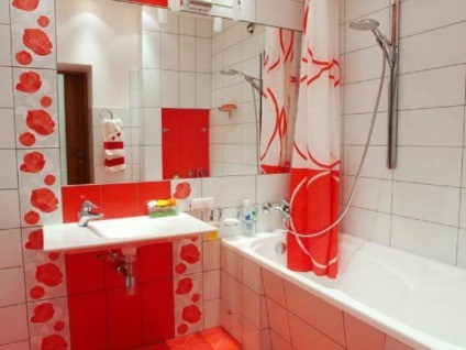 Proiectarea o baie mică în gama de apartamente de stiluri și tehnici de mărire vizuală (mic) Design-o baie mică în alegerile de stil apartament și crește trucuri vizuale