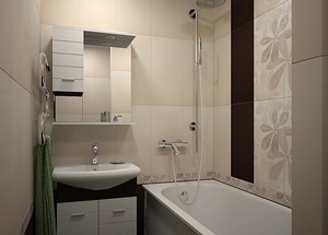 Proiectarea o baie mică în gama de apartamente de stiluri și tehnici de mărire vizuală (mic) Design-o baie mică în alegerile de stil apartament și crește trucuri vizuale