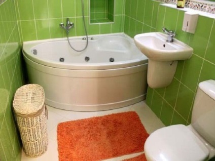 Design-o baie mică în alegerile de stil apartament și crește trucuri vizuale (baie) Design-o baie mică în alegerile de stil apartament și crește trucuri vizuale