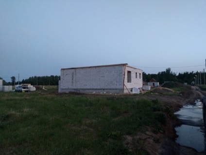 Casa de beton celular, un raport cu privire la construcția de capital de familie, de uz casnic siberian (sa decis) Casa de beton celular, un raport cu privire la construcția de capital de familie, de uz casnic Siberian