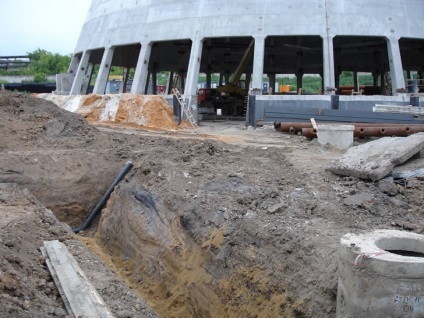 Fotografii ale construcției CCGT turnului de răcire (ridicat stiva) Fotografii CCGT turn de răcire