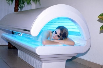 Solarul - ca soarele este corectă (orizontală) Bronzare pat - cum să facă plajă