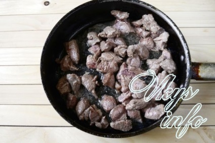 Carne de vită într-o reteta sos cremos cu fotografii (sos) Carne de vită într-o reteta sos cremos cu fotografii