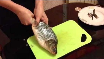 Cum se curata crapul de scalele rapid și ușor (solzi de crap rapid) Cum se curata crapul de scalele rapid și ușor