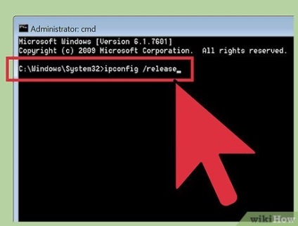 Cum să vă actualizați adresa IP ( „Start“, selectați) Cum să vă actualizați adresa IP