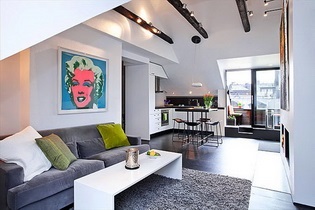 Cum de a dota un apartament de 50 de metri pătrați, 100 de idei de fotografie de design (apartament) Cum de a dota un apartament de 50 de metri pătrați, 100 fotografie idei de design