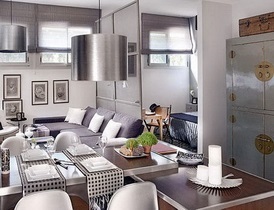 Cum de a dota un apartament de 50 de metri pătrați, idei de design 100 fotografie (idei) Cum de a dota un apartament de 50 de metri pătrați, 100 fotografie idei de design