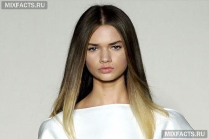 Cum sa faci o culoare de par bi-tonală (foto) (bi-tonală de colorare a părului) Cum sa faci o culoare de par bi-tonală (foto)