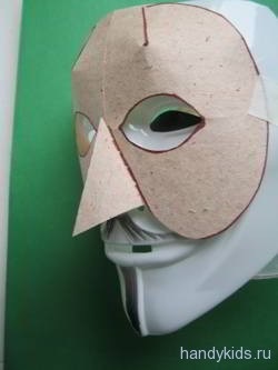 Как да си направите маска или птица врабче цица