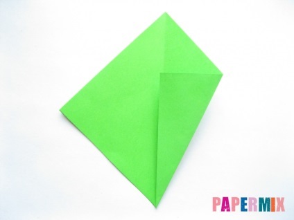 Cum sa faci un diamant de hârtie (origami) în etape (origami) Cum sa faci un diamant de hârtie (origami) Stadiile