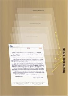 Hîrtie de calc (hârtie) - este (hârtie de calc transparent de hârtie) Hîrtie de calc (hârtie) - este