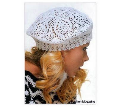 Colectia de palarii pentru vara (traseul cerc tricot) Colectia de pălării pentru vară