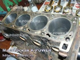 K-putere, revizie motor ZMZ 406 (d (major) K-putere, motor renovat ZMZ 406 (r