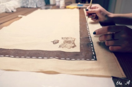 prosop frumos bucătărie cu mâinile - clasa de master (bucatarie) prosop de bucătărie frumos cu mâinile - clasa de master