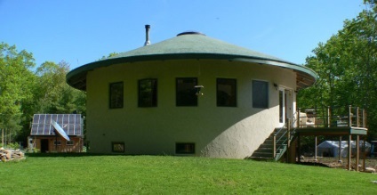 Casa rotundă (rotund) casa rotunde