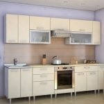 Bucătărie combinație de culori de vanilie cu wenge în stiluri de interior, foto, video (bucatarie) Bucătărie combinație de culori de vanilie cu wenge în stiluri de interior, foto, video
