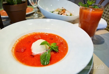 Meniul de vară la cină acasă în restaurant, alimente, revista pentru femei «femei sănătate» (nevoie de portii proaspete) cina meniu de vară acasă în restaurant, alimente, revista pentru femei «femei de sănătate»